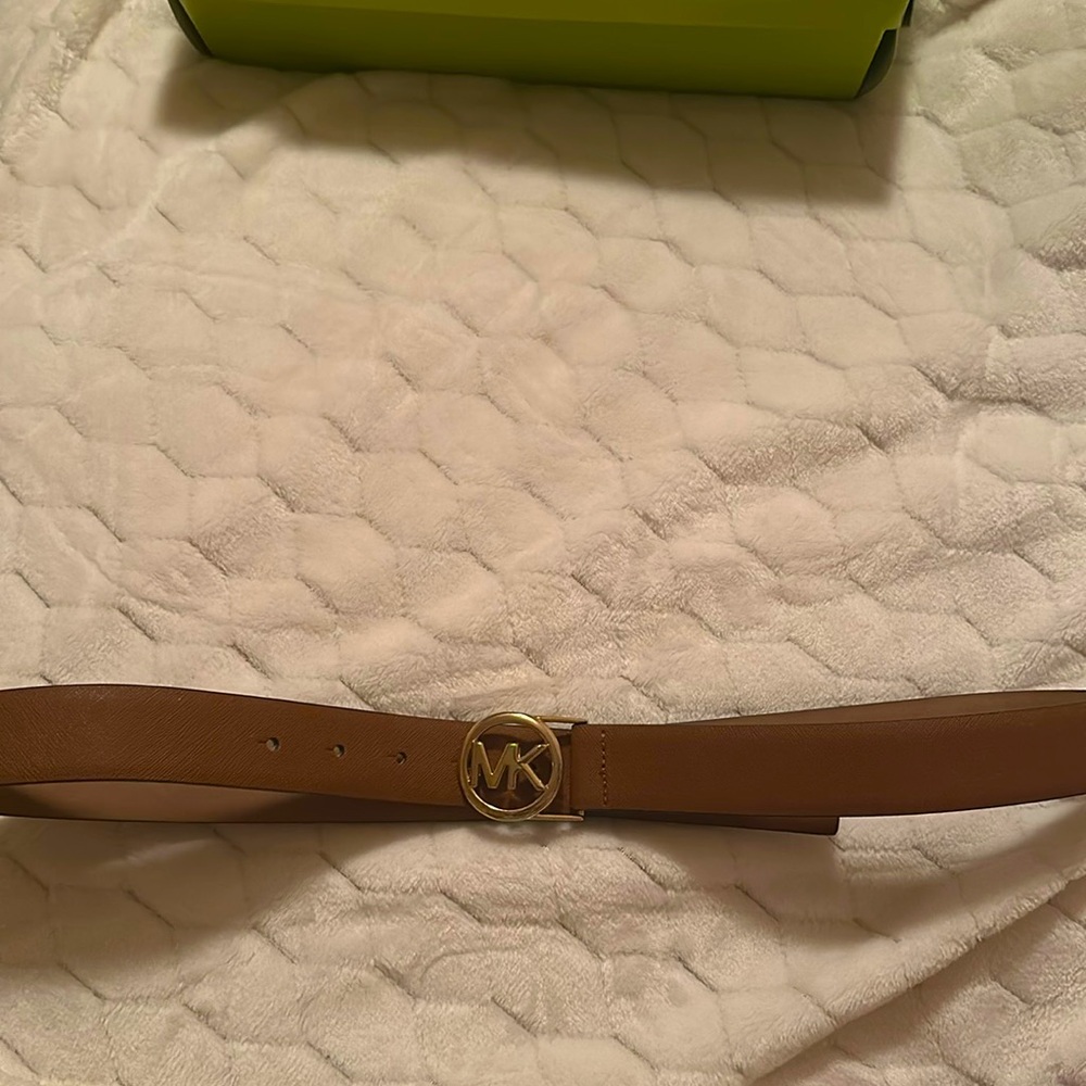 Brown & gold Michael Kors belt